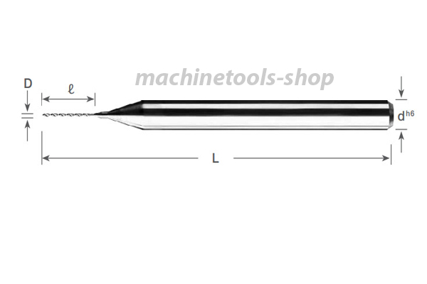 Mũi khoan siêu nhỏ 2.91mm