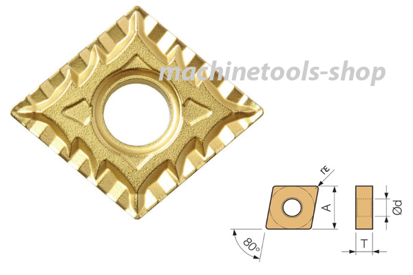 Mảnh dao tiện CNMG1204..