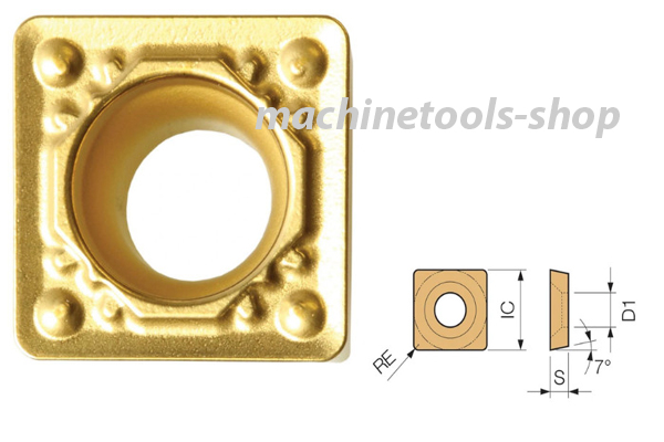 Mảnh dao tiện SCMT09T3