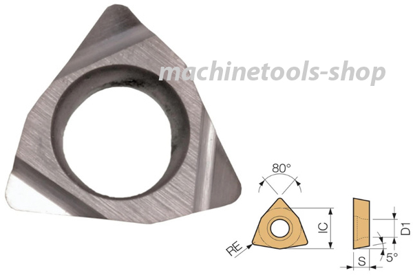 Mảnh dao tiện WBMT0601