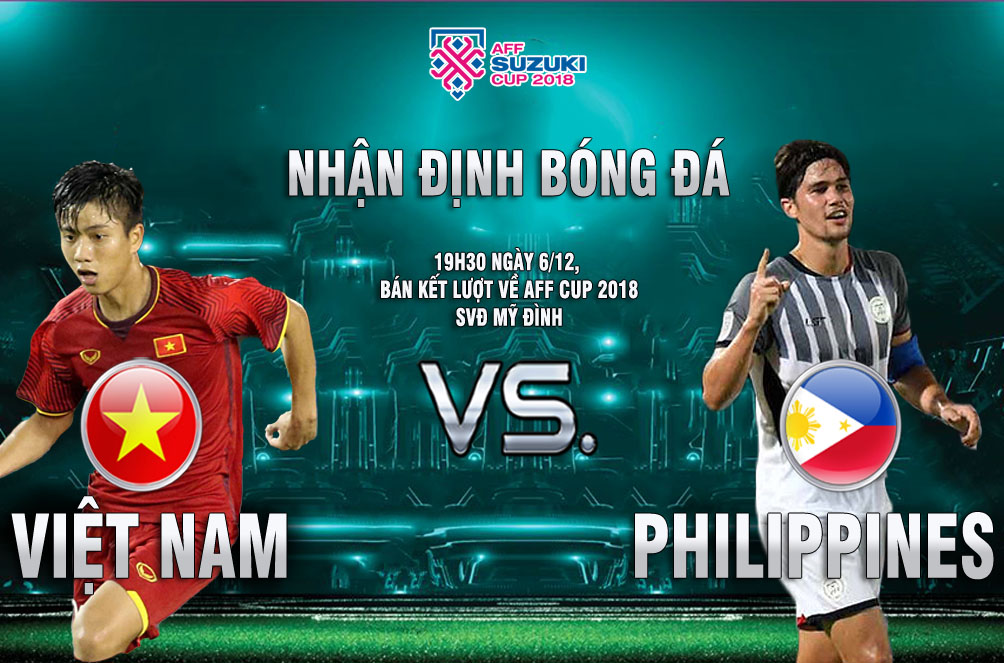 Việt Nam - Philippines: Hừng hực khí thế, vé chung kết trong tầm tay (AFF Cup)